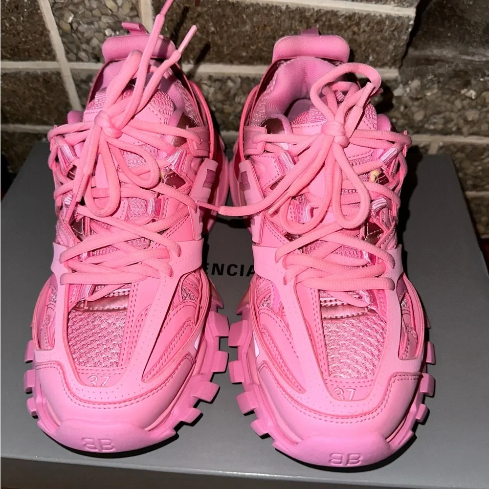 Pink Balenciaga Sneakers - Picture 2 of 8